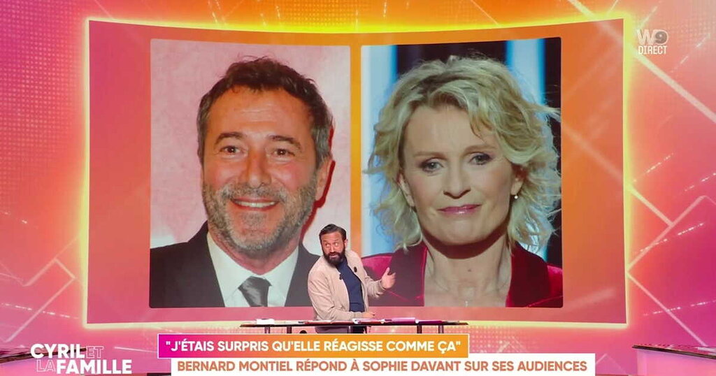 Bernard Montiel s’exprime et se montre agacé envers Sophie Davant : « Quand on fait une erreur… »