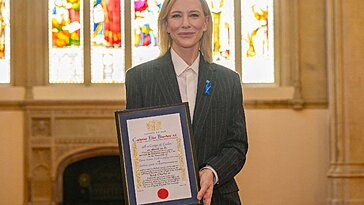Cate Blanchett a été nommée citoyenne d’honneur de Londres