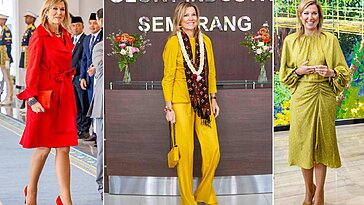 Découvrez les tenues colorées de sa mission en Indonésie en images