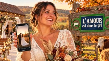 L’amour est dans le pré : une agricultrice emblématique dit « oui » et dévoile sa tenue de mariée automnale