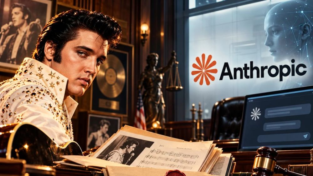 Les ayants droit d’Elvis Presley attaquent Anthropic en justice pour l’entraînement de 274 chansons
