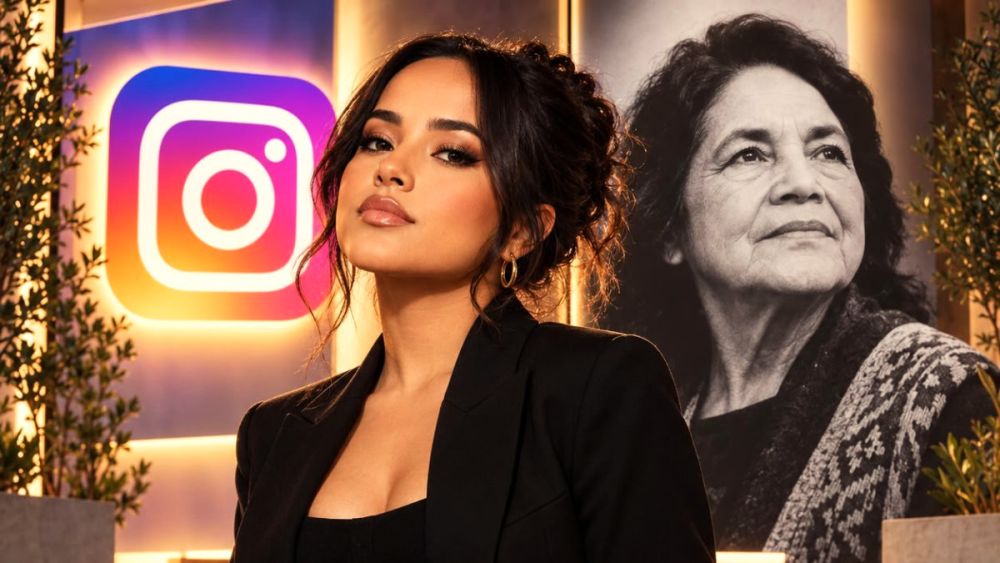 Becky G rend hommage à Dolores Huerta, » une véritable légende » : » celui-ci me touche « Becky G rend hommage à Dolores Huerta, » une véritable légende » : » celui-ci me touche «