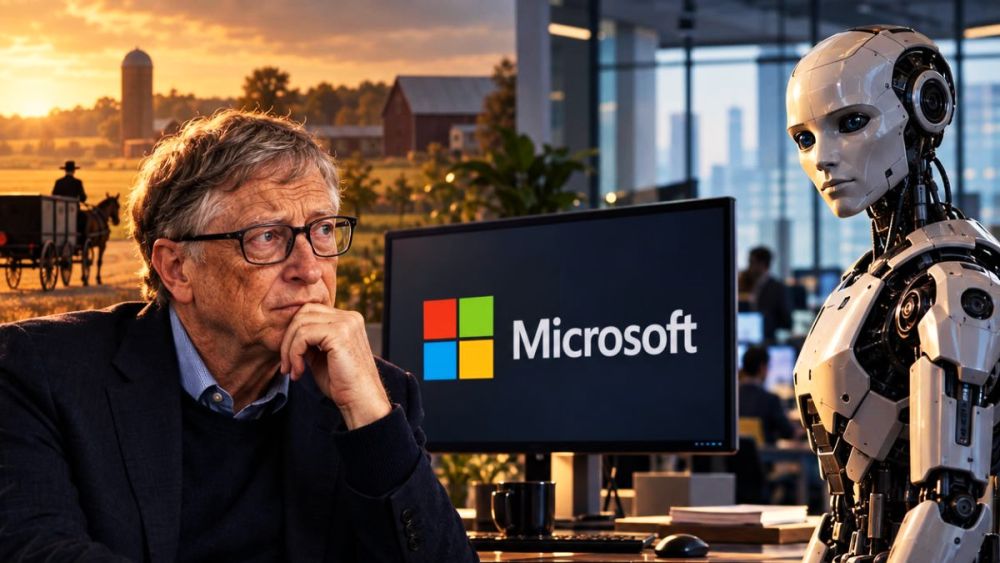 Bill Gates prédit un mode de vie » comme les Amish » alors que Microsoft menace 60 000 emplois