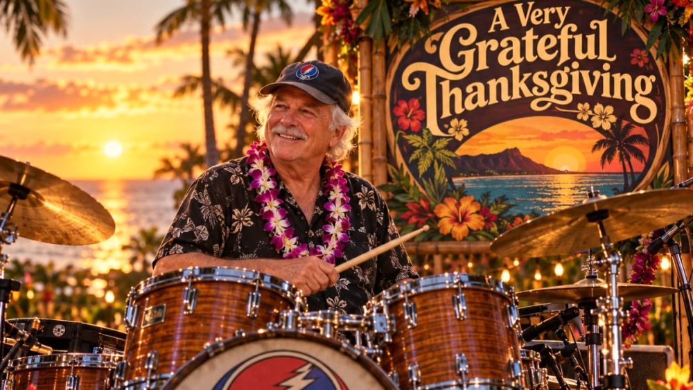 Bill Kreutzmann prépare un » Very Grateful Thanksgiving » à Hawaï