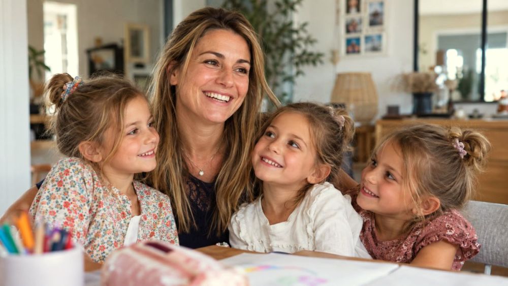 Céline Baudrand (Familles nombreuses) heureuse après » une grande première » pour ses triplées