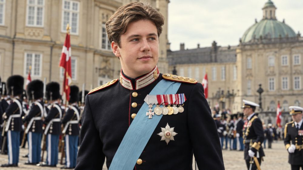 Christian de Danemark : à 21 ans, il impressionne en uniforme et parle de son futur règne Christian de Danemark : à 21 ans, il impressionne en uniforme et parle de son futur règne