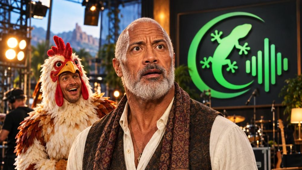 Dwayne Johnson apparaît méconnaissable sur de nouvelles photos du tournage de Lizard Music