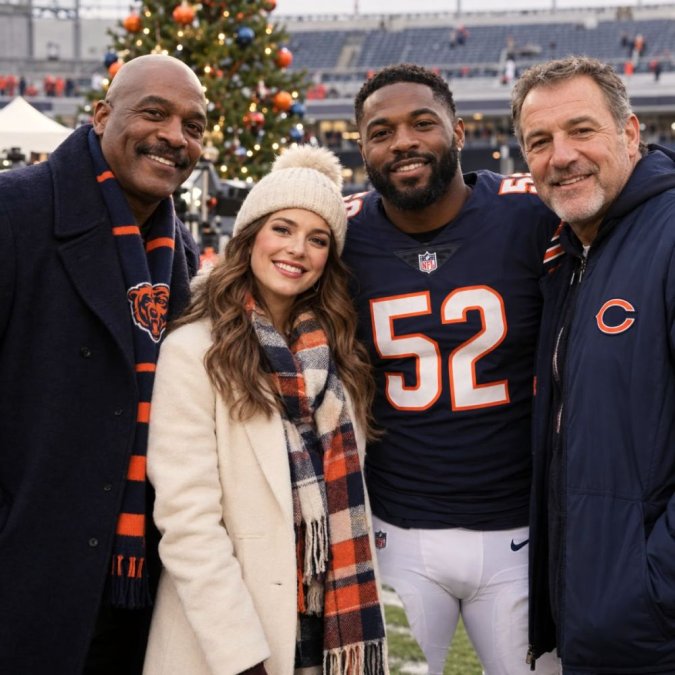 Le film de Noël d’Hallmark, Holiday Touchdown : A Bears Love Story, multiplie les caméos de joueurs et légendes des Chicago Bears