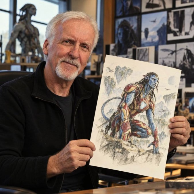James Cameron félicite enfin Avengers : Endgame pour son record au box-office avec un dessin Marvel-Na’vi James Cameron félicite enfin Avengers : Endgame pour son record au box-office avec un dessin Marvel-Na’vi