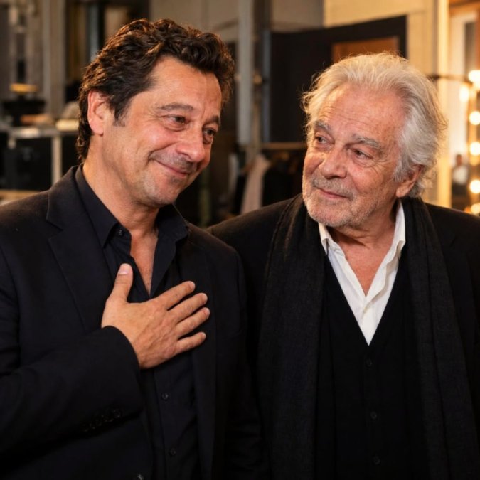 Laurent Gerra se confie sur Pierre Arditi dans Un petit air de bonheur : » J’étais ému de jouer avec lui « 