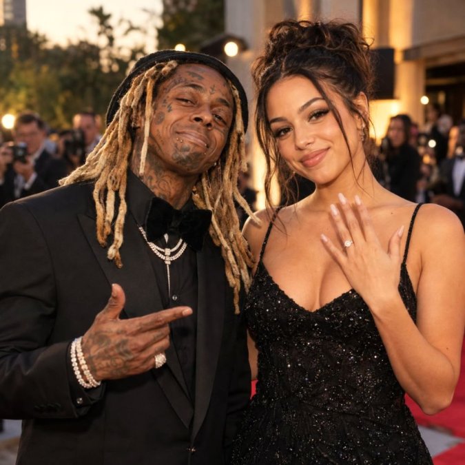 Lil Wayne semble annoncer ses fiançailles avec Maddi Cannon, 23 ans Lil Wayne semble annoncer ses fiançailles avec Maddi Cannon, 23 ans