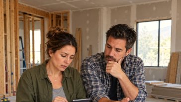Mon mari et moi n’avons pas la même idée de la » responsabilité financière » : construire une maison nous oblige à composer
