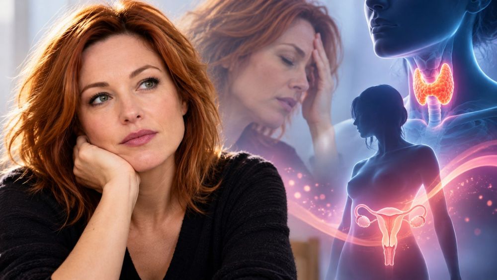 Ménopause précoce à 45 ans : les symptômes de Natasha St-Pier confondus avec un problème de thyroïde Ménopause précoce à 45 ans : les symptômes de Natasha St-Pier confondus avec un problème de thyroïde
