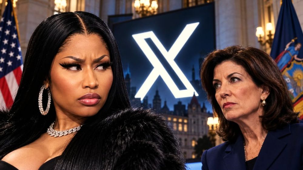Nicki Minaj s’en prend à la gouverneure de New York Kathy Hochul avec un étrange avertissement de Dieu