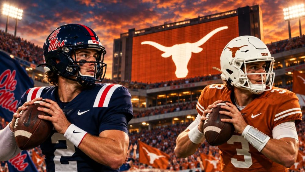 Ole Miss – Texas se joue aussi pour les playoffs universitaires : sur quelle chaîne le regarder ? Ole Miss – Texas se joue aussi pour les playoffs universitaires : sur quelle chaîne le regarder ?
