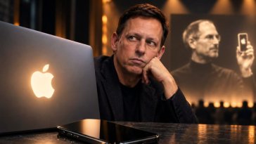 Peter Thiel estime qu’Apple n’a » rien fait de nouveau » depuis Steve Jobs