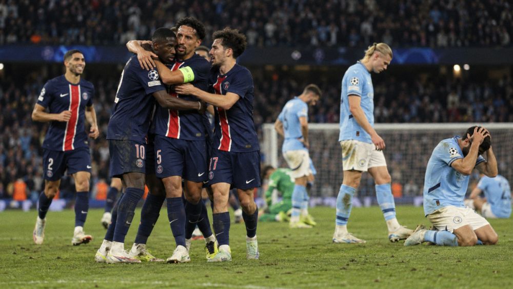 Le PSG provoque l’effondrement de City Le PSG provoque l’effondrement de City