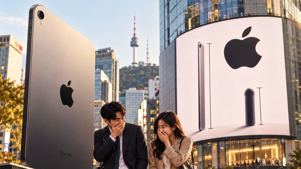 Polémique en Corée : la publicité de l’iPad mini suscite des critiques sur la taille du sexe masculin Polémique en Corée : la publicité de l’iPad mini suscite des critiques sur la taille du sexe masculin