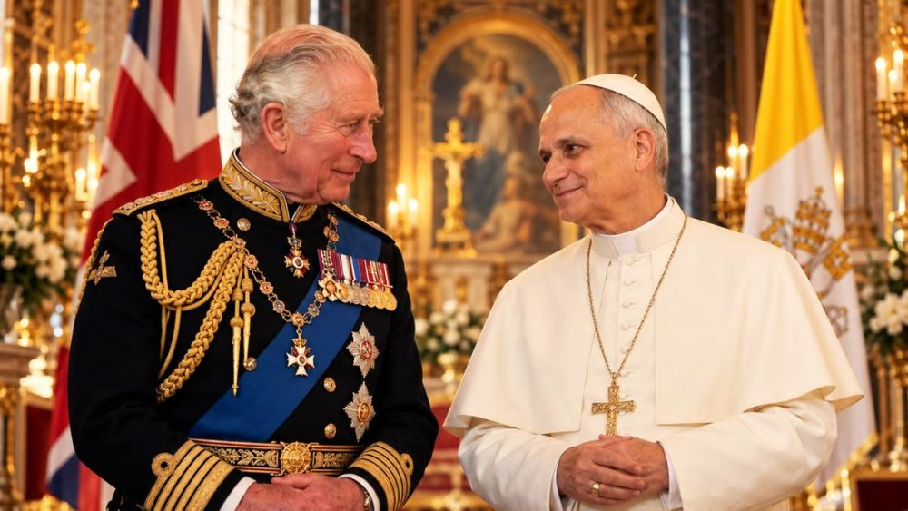 Le roi Charles III décerne un titre honorifique exceptionnel au pape Léon XIV