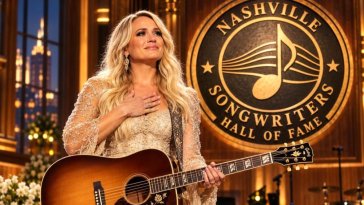 Taylor Swift fait son entrée au Nashville Songwriters Hall of Fame