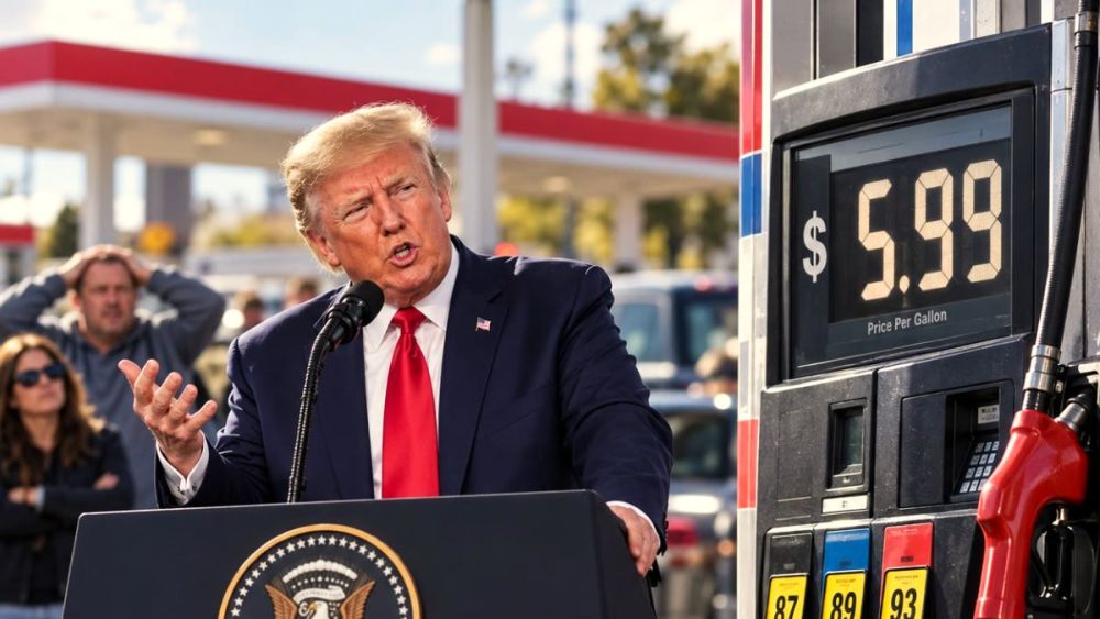 Trump sur les prix élevés de l’essence : » On se fait une fortune « Trump sur les prix élevés de l’essence : » On se fait une fortune «