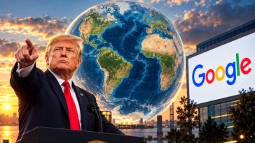 Trump veut rebaptiser l’océan Atlantique malgré le refus de Google