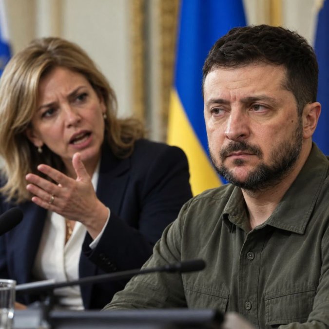 Volodymyr Zelensky est attaqué par son ex-conseillère Volodymyr Zelensky est attaqué par son ex-conseillère